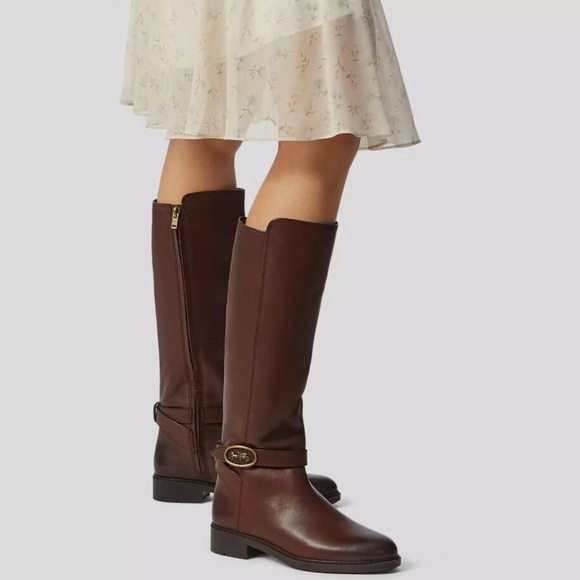 Coach Ruby leather boots ext ltr - Picture 3 of 8